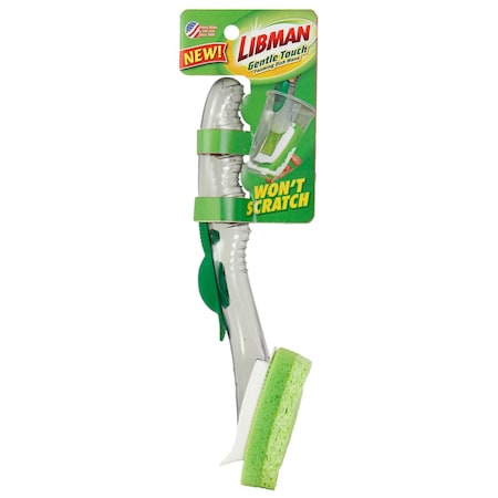 Libman Libman 3 in. W Soft Bristle 7 in. Plastic/Rubber Handle Foaming Dish Wand 1130